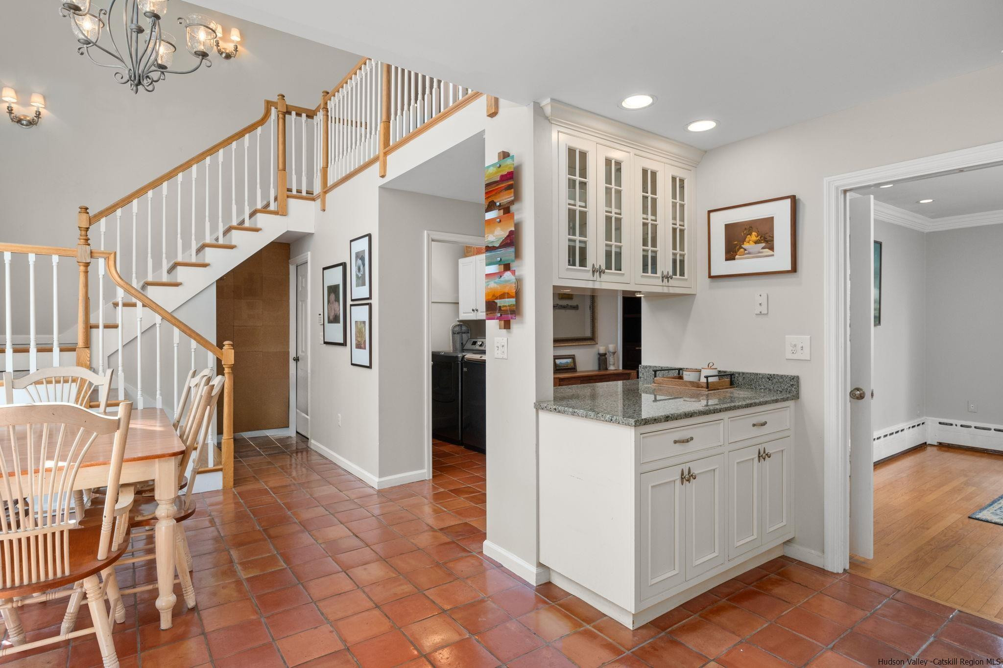 108 Ratterman Road Woodstock, NY 12498 - Photo 5 of 29 a kitchen view with cabinets and refrigerator