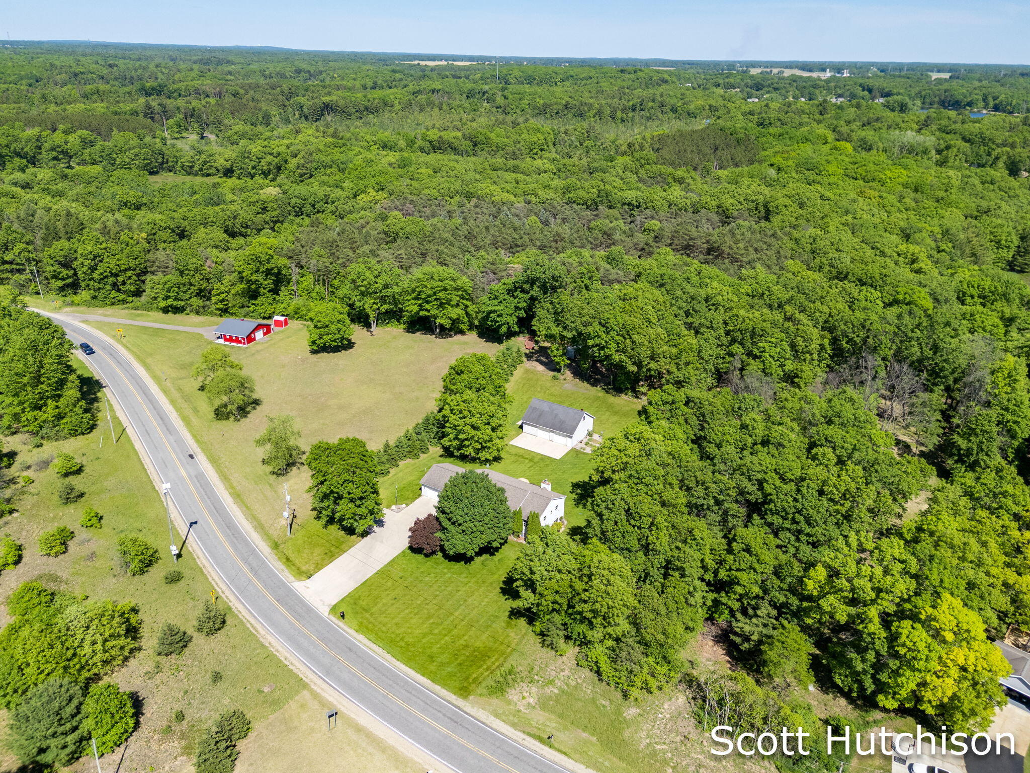 3439 Johnson Road Gowen, MI 49326 - Photo 48 of 53 5-web-or-mls-3439 Johnson Rd aerial-4