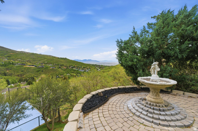 1878 East Ridge Point Drive Bountiful, UT 84010 - Photo 64 of 92 View of patio / terrace with a mountain view