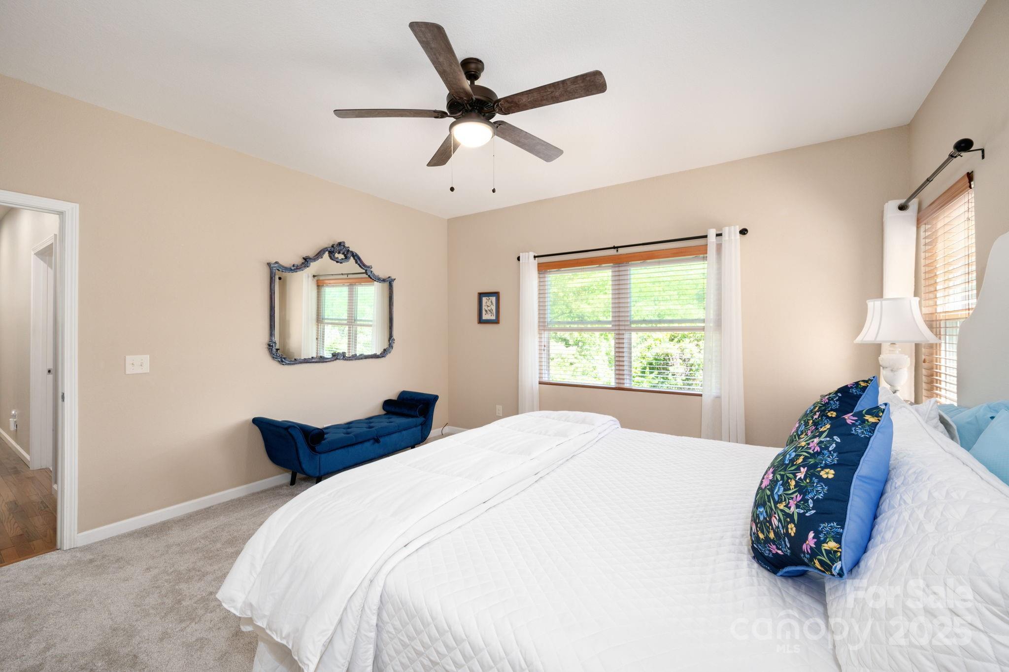 174 Diamond Point Canton, NC 28716 - Photo 20 of 30 a bedroom with a bed and window