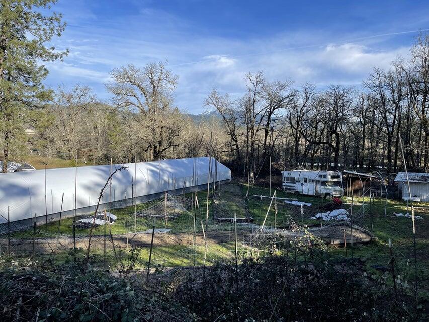 2565 Rockydale Road Cave Junction, OR 97523 - Photo 10 of 14 a backyard of a house with lots of green space