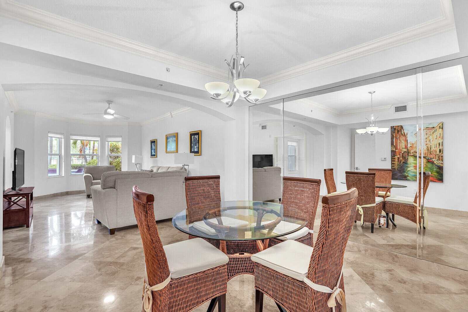 2051 Southeast 3rd Street, Unit TH7 Deerfield Beach, FL 33441 - Photo 16 of 48 a view of a dining room with furniture