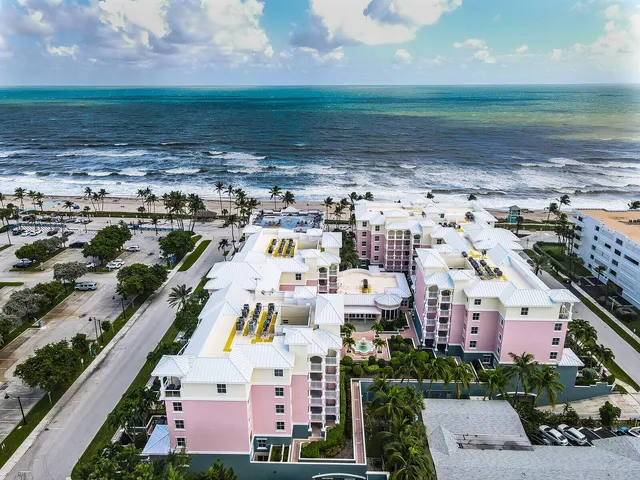 an aerial view of city