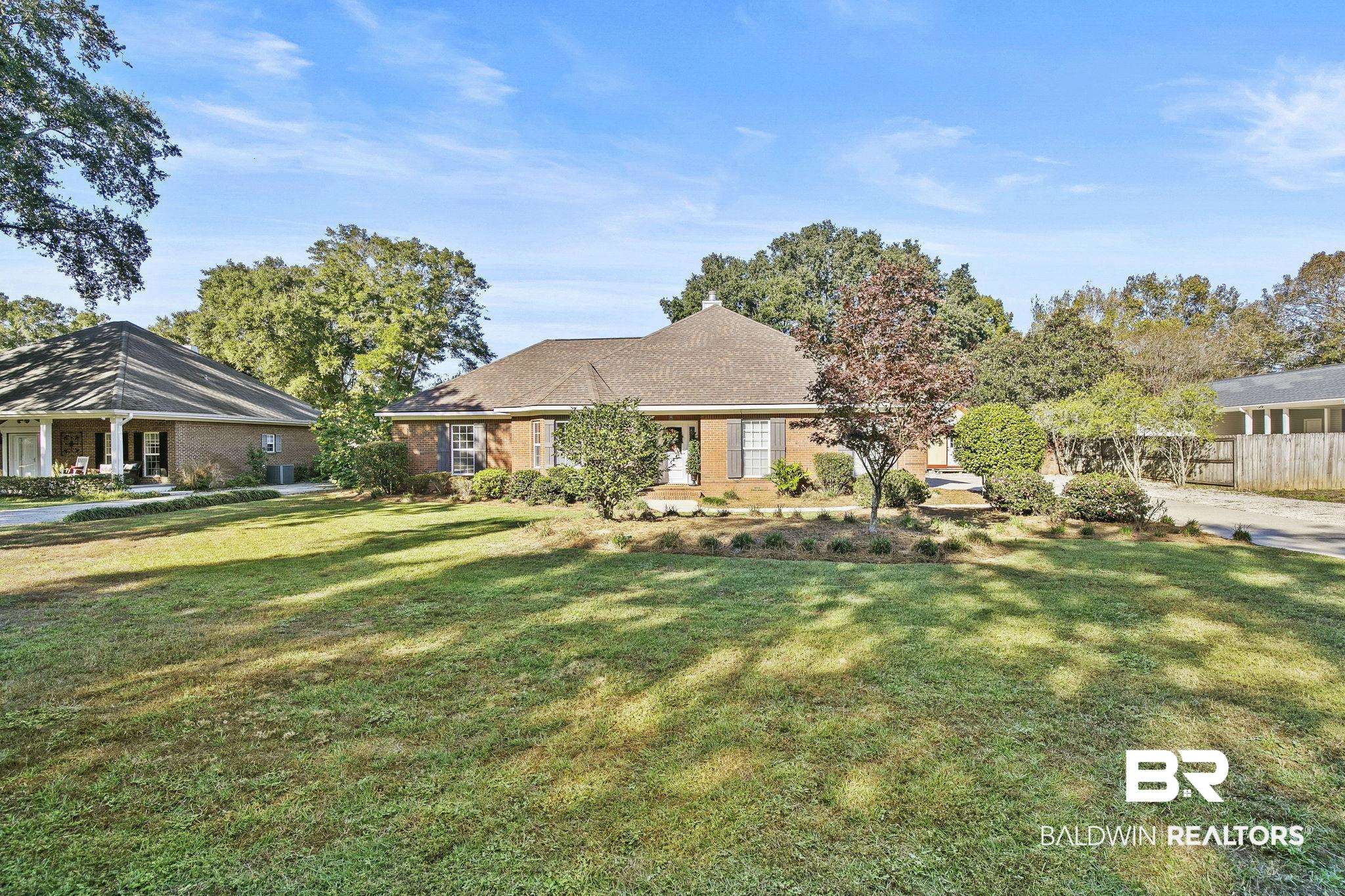 9631 Bay Meadows Avenue Fairhope, AL 36532 - Photo 49 of 49 View of front of home featuring a front yard