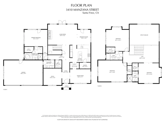 $2,475,000 | 3410-3420 Manzana Street, Santa Ynez, CA 93460
