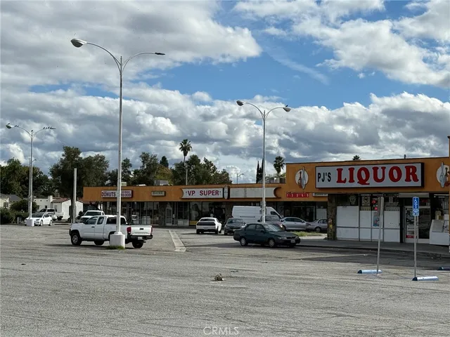 a car parked on the side of a street