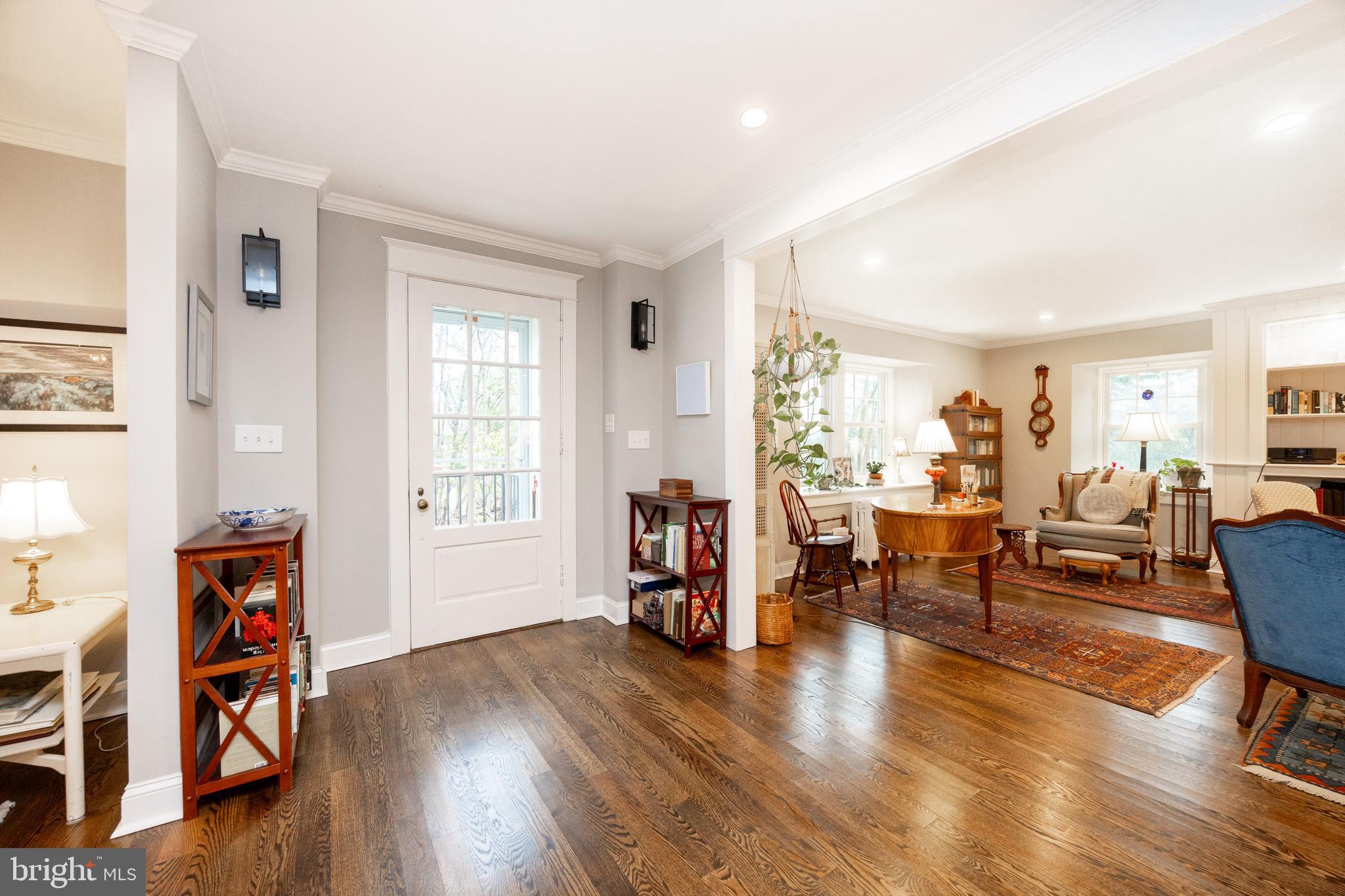 57 Grubb Road Malvern, PA 19355 - Photo 8 of 45 a living room with furniture and a wooden floor