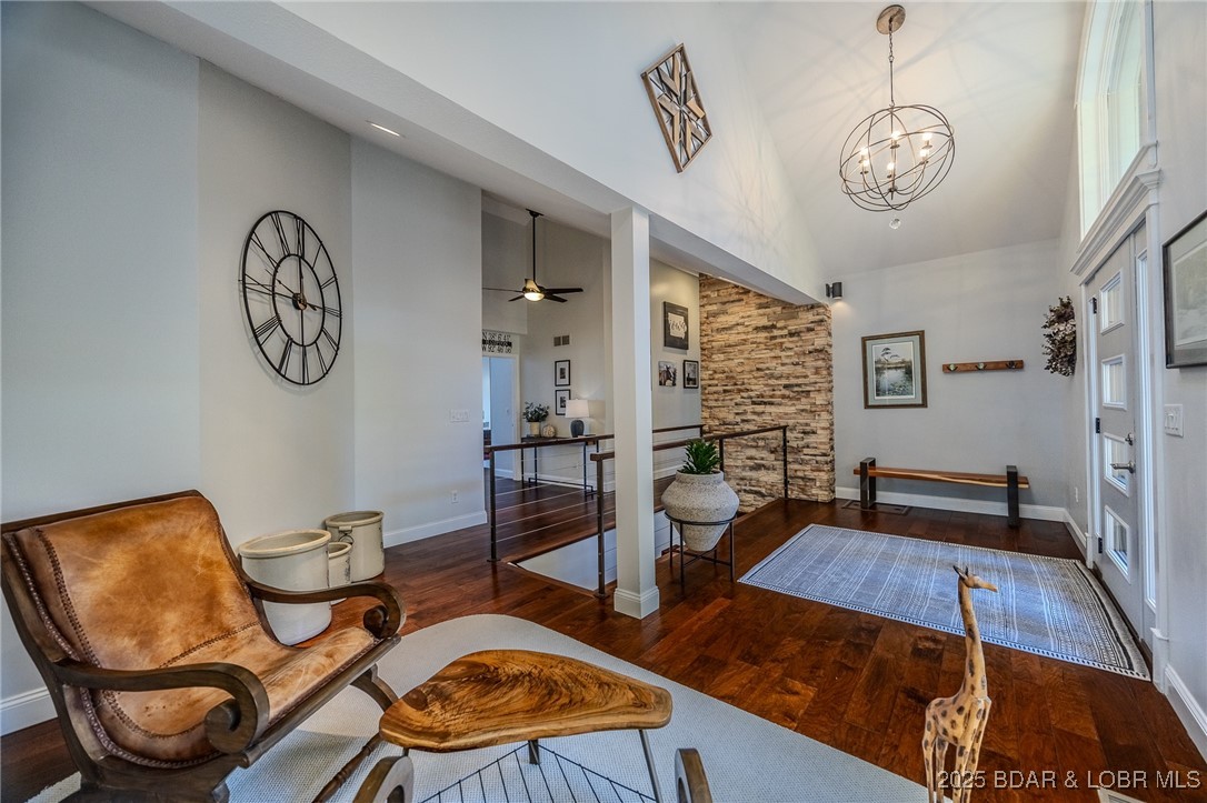 2259 Standing Rock Road Camdenton, MO 65020 - Photo 14 of 75 The floors are a rich, warm wood that contrasts be