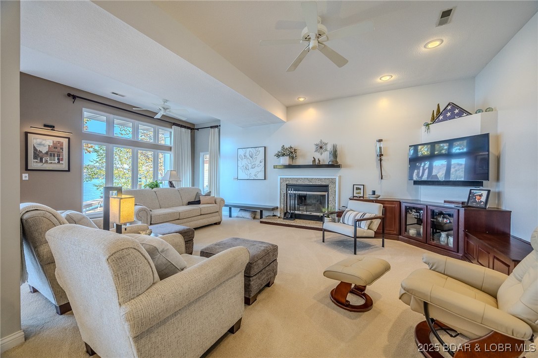 2259 Standing Rock Road Camdenton, MO 65020 - Photo 35 of 75 The mounted TV and built-in cabinetry offer both f