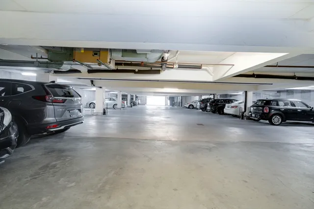 a view of car garage