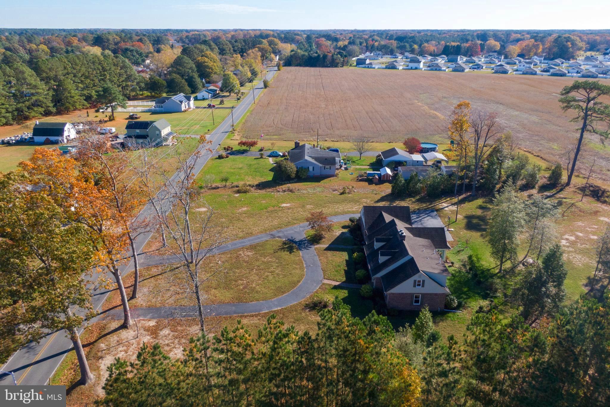 930 Johnson Road Salisbury, MD 21804 - Photo 3 of 69 an aerial view of residential house with outdoor space and swimming pool