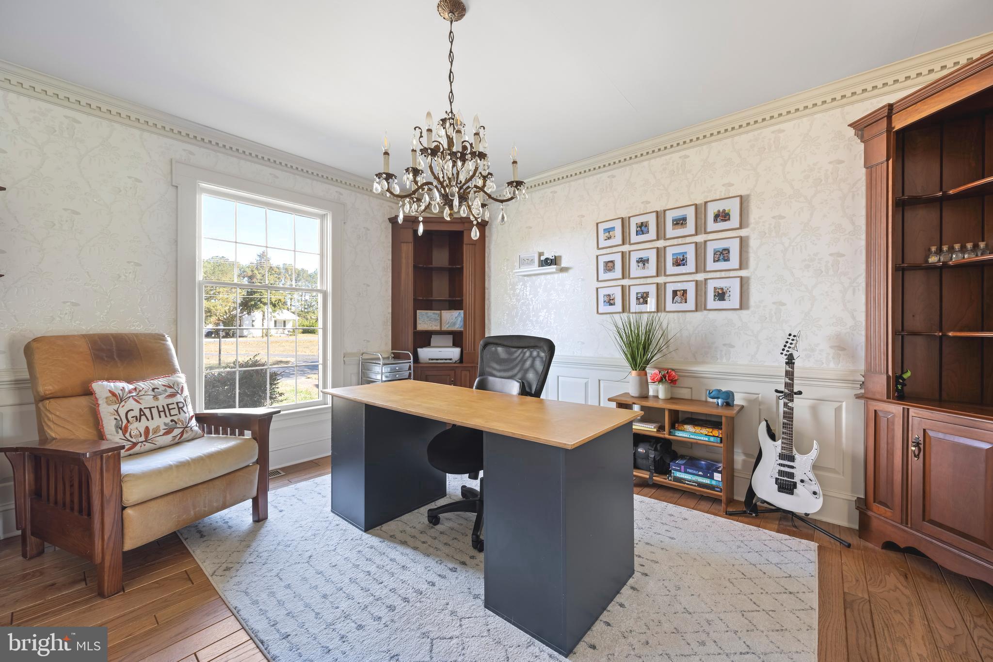 930 Johnson Road Salisbury, MD 21804 - Photo 34 of 69 a view of a dining room with furniture window and wooden floor