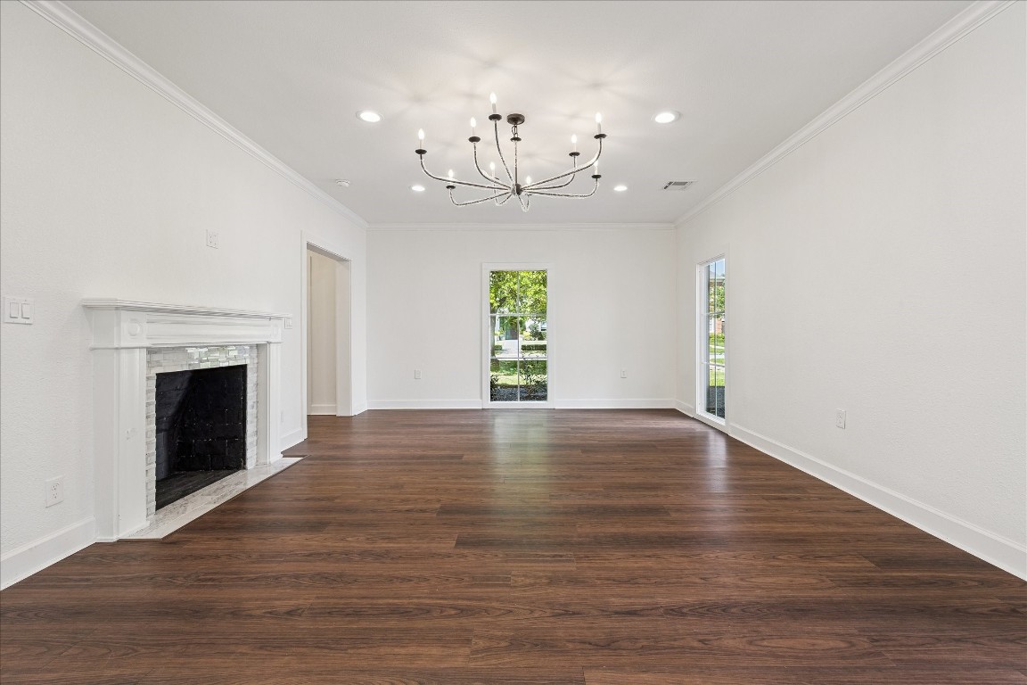 3071 Locke Lane Houston, TX 77019 - Photo 5 of 44 wooden floor in an empty room with a window