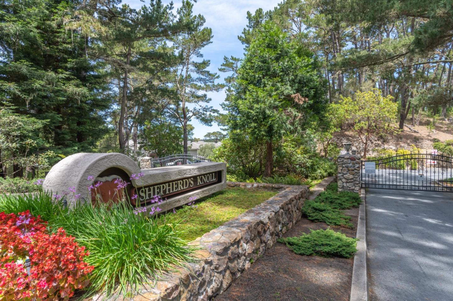 47 Shepherds Knoll Road, Unit 47 Monterey, CA 93940 - Photo 43 of 46 a view of a garden with plants and large trees