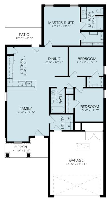 3116 138th Place Lubbock, TX 79423 - Photo 21 of 21 Giselle Floorplan