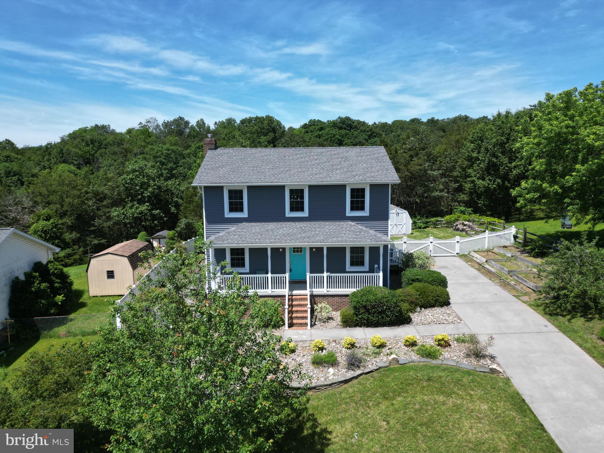 1185 Kesler Road Front Royal, VA 22630 - Photo 2 of 51 a aerial view of a house with a yard