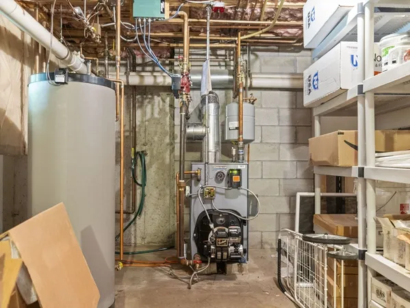 a view of storage and utility room