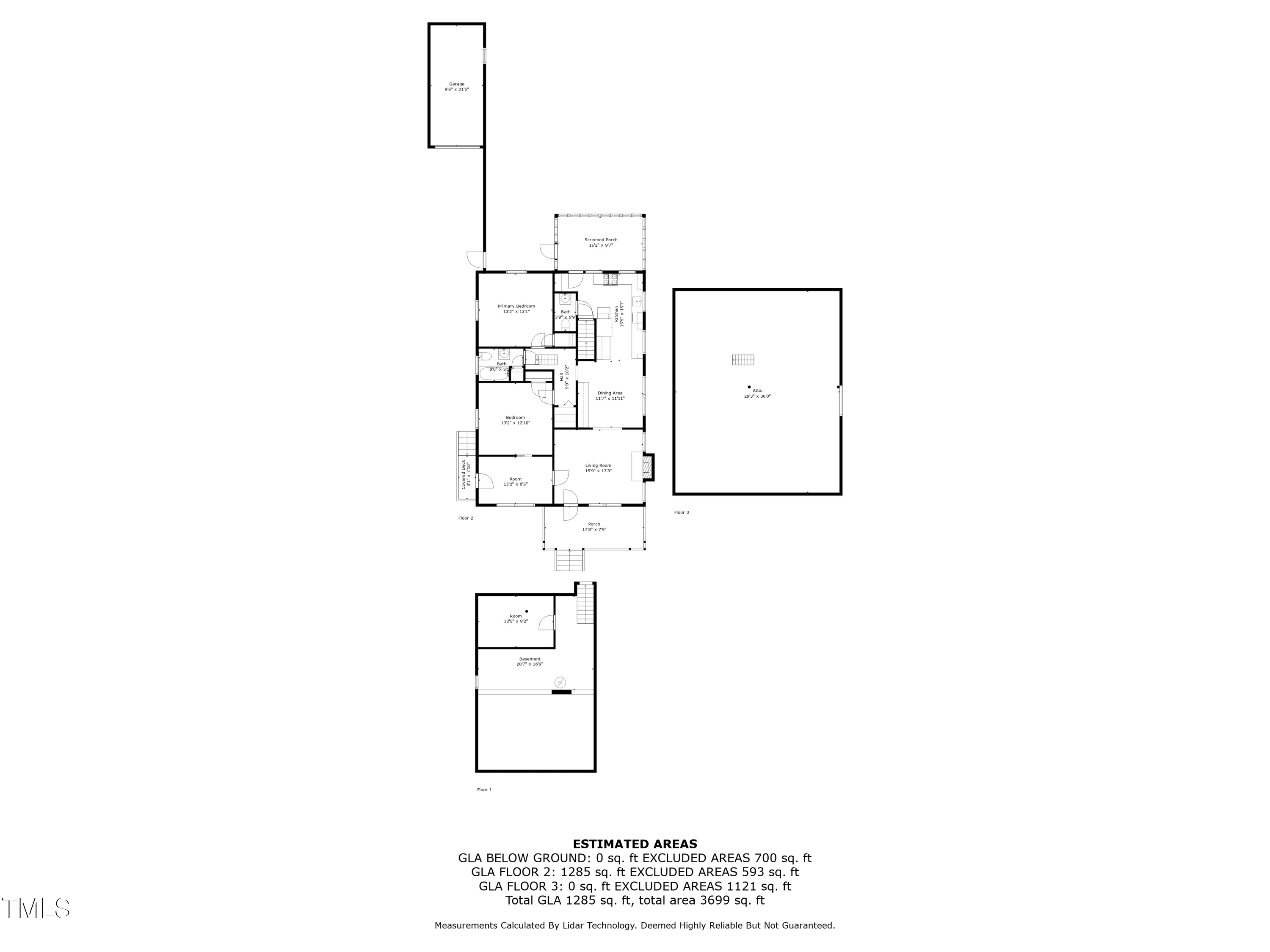 306 Perry Street Raleigh, NC 27608 - Photo 48 of 48 a picture of a floor plan