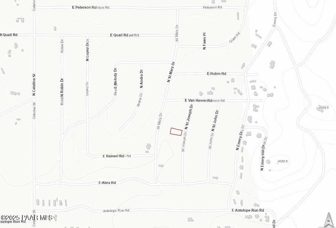 25682 St Joseph Road Paulden, AZ 86334 - Photo 24 of 30 Neighborhood Map