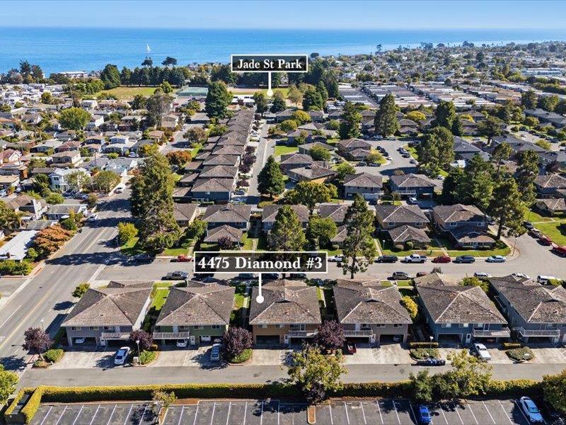 4475 Diamond Street, Unit 3 Capitola, CA 95010 - Photo 22 of 25 an aerial view of a city