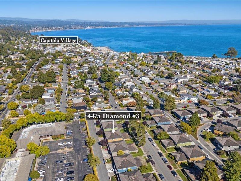 4475 Diamond Street, Unit 3 Capitola, CA 95010 - Photo 23 of 25 view of city and ocean