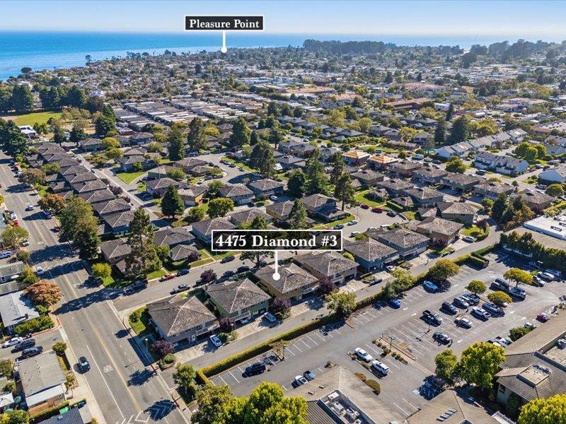 4475 Diamond Street, Unit 3 Capitola, CA 95010 - Photo 24 of 25 an aerial view of a city