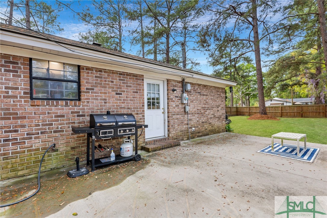 168 Patterson Road Pembroke, GA 31321 - Photo 23 of 27 Backyard patio
