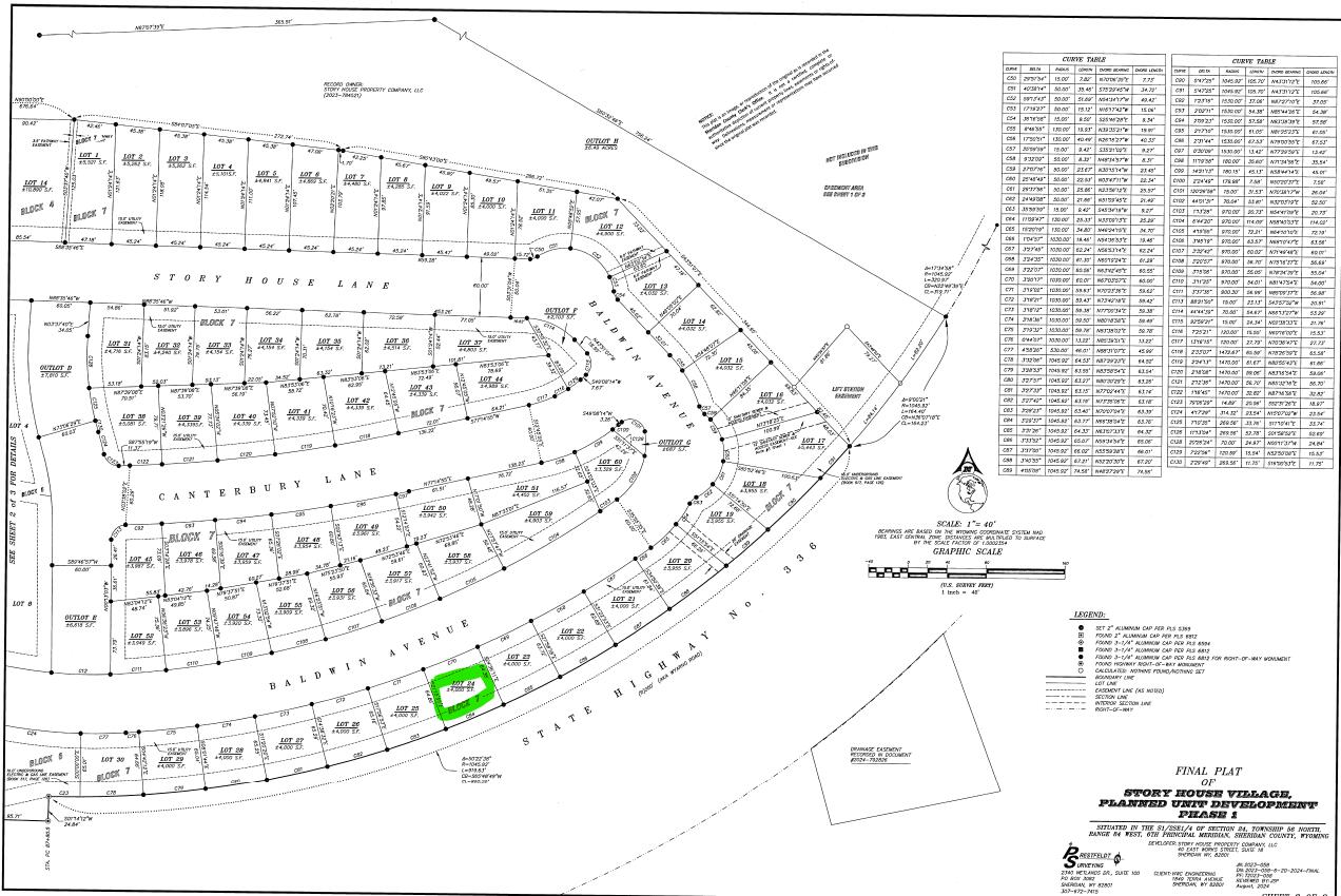 Baldwin Avenue Sheridan, WY 82801 - Photo 58 of 58 Block 7 Lot 24