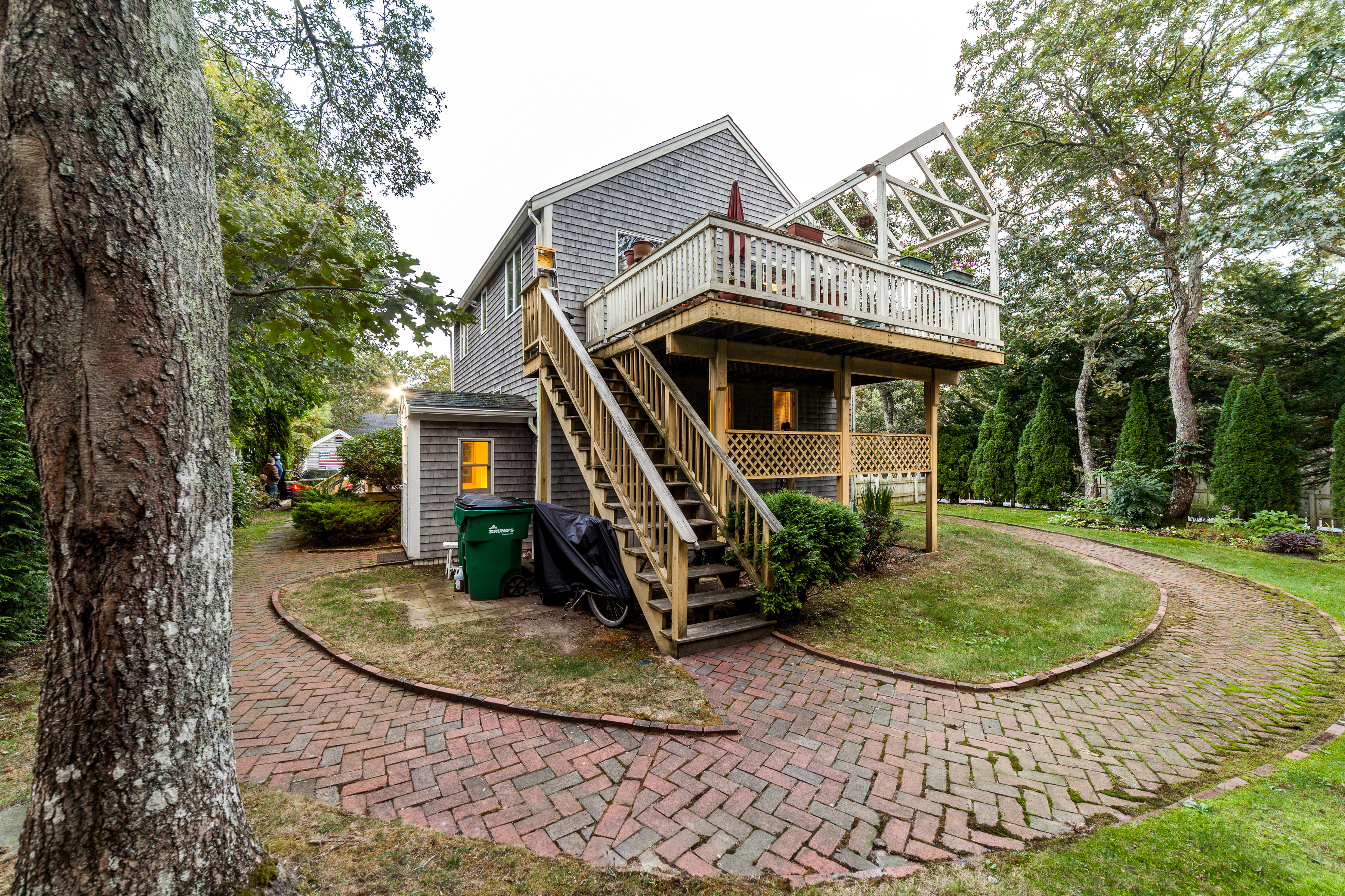 309 County Road Oak Bluffs, MA 02557 - Photo 30 of 32 a view of a house with a yard