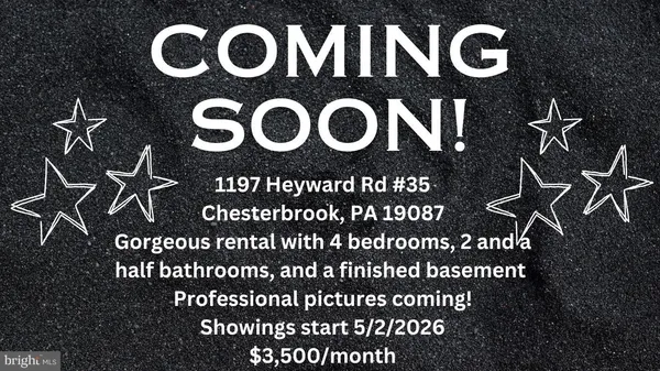 $3,500 | 1197 Heyward Road, Unit 35, Chesterbrook, PA 19087