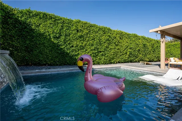 a view of a couch sitting in a kitchen