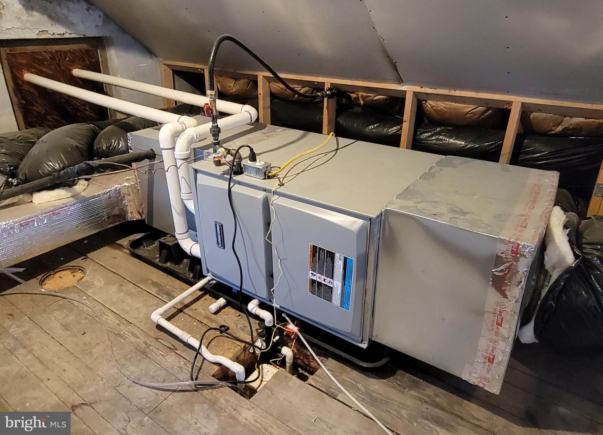 2090 Allentown Road Quakertown, PA 18951 - Photo 56 of 58 HVAC system in Walk up Attic
