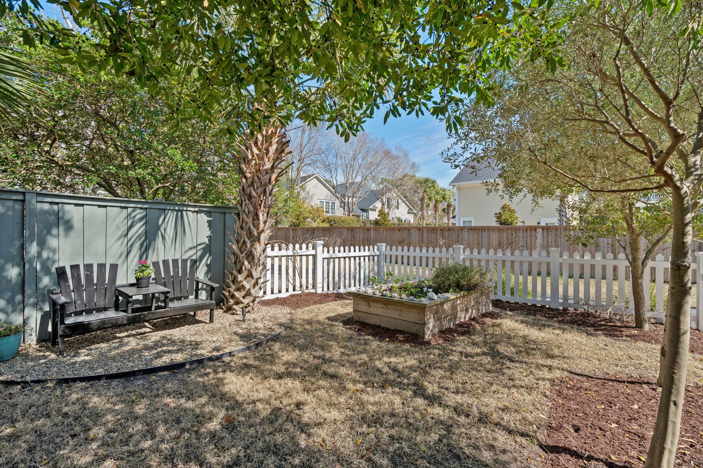 46 Eastlake Road Mount Pleasant, SC 29464 - Photo 59 of 78 Private Backyard and Garden
