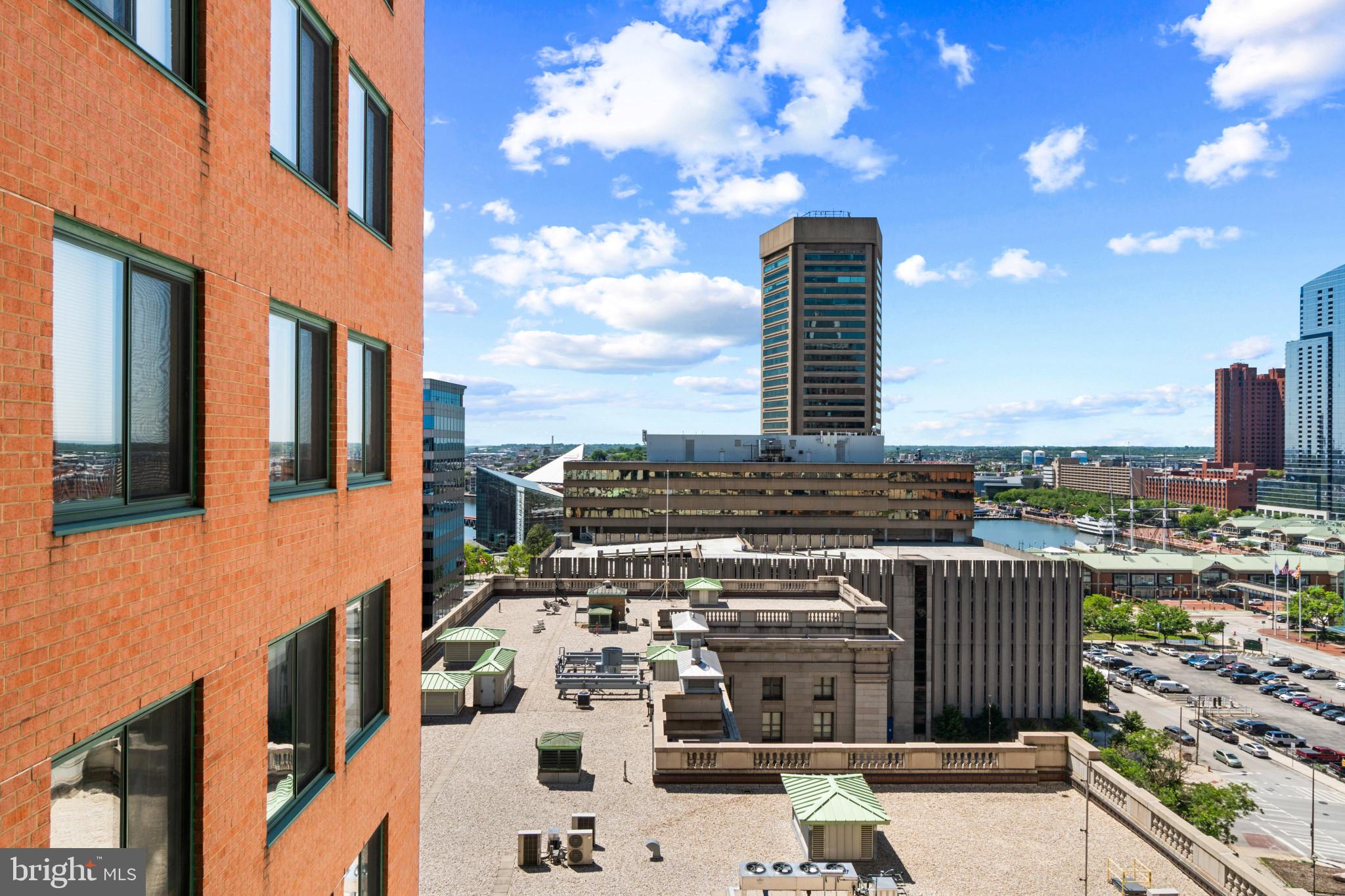414 Water Street, Unit 1315 Baltimore, MD 21202 - Photo 29 of 30 a view of a balcony with city view