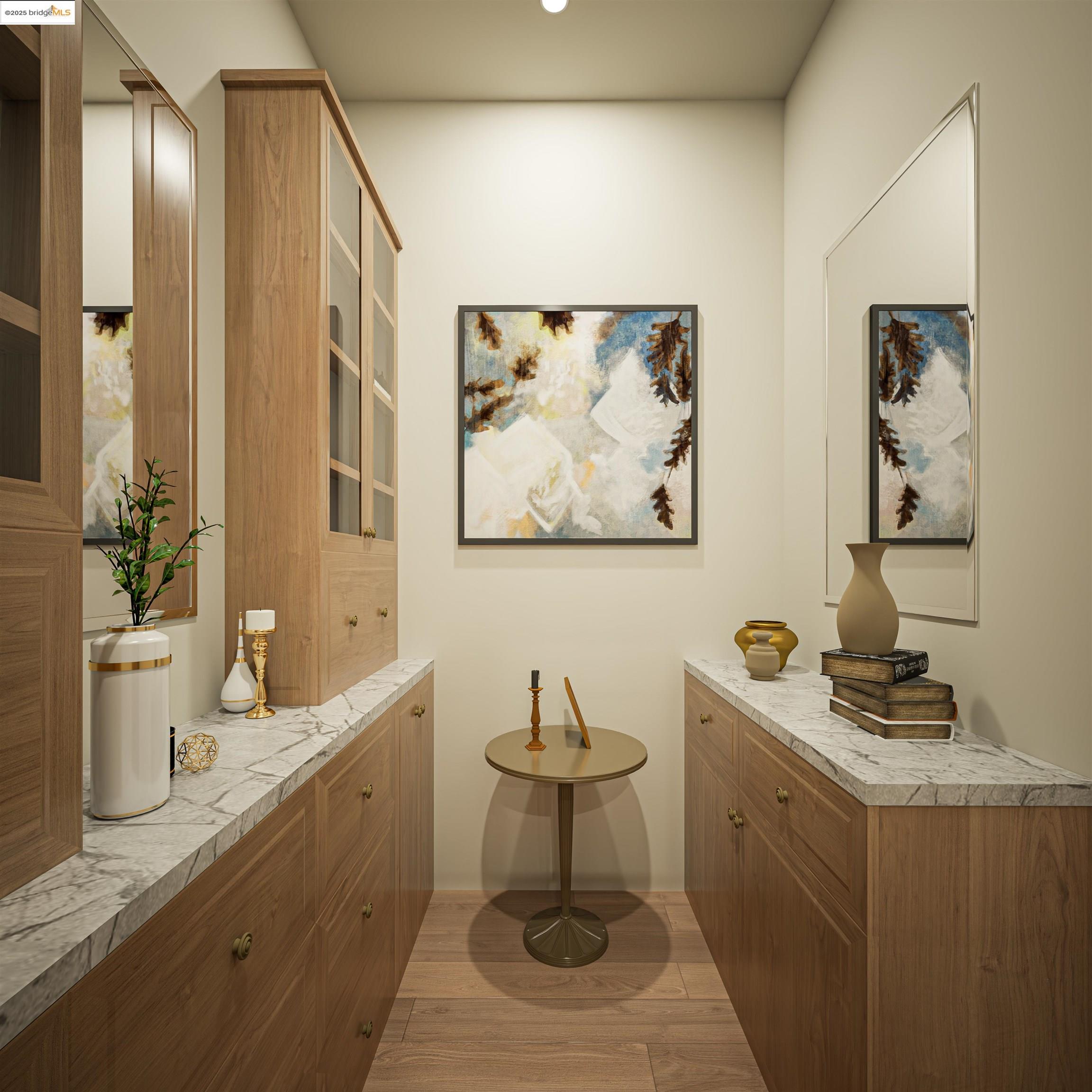 0 Girvin Drive Oakland, CA 94611 - Photo 21 of 30 a bathroom with a sink a mirror and a toilet