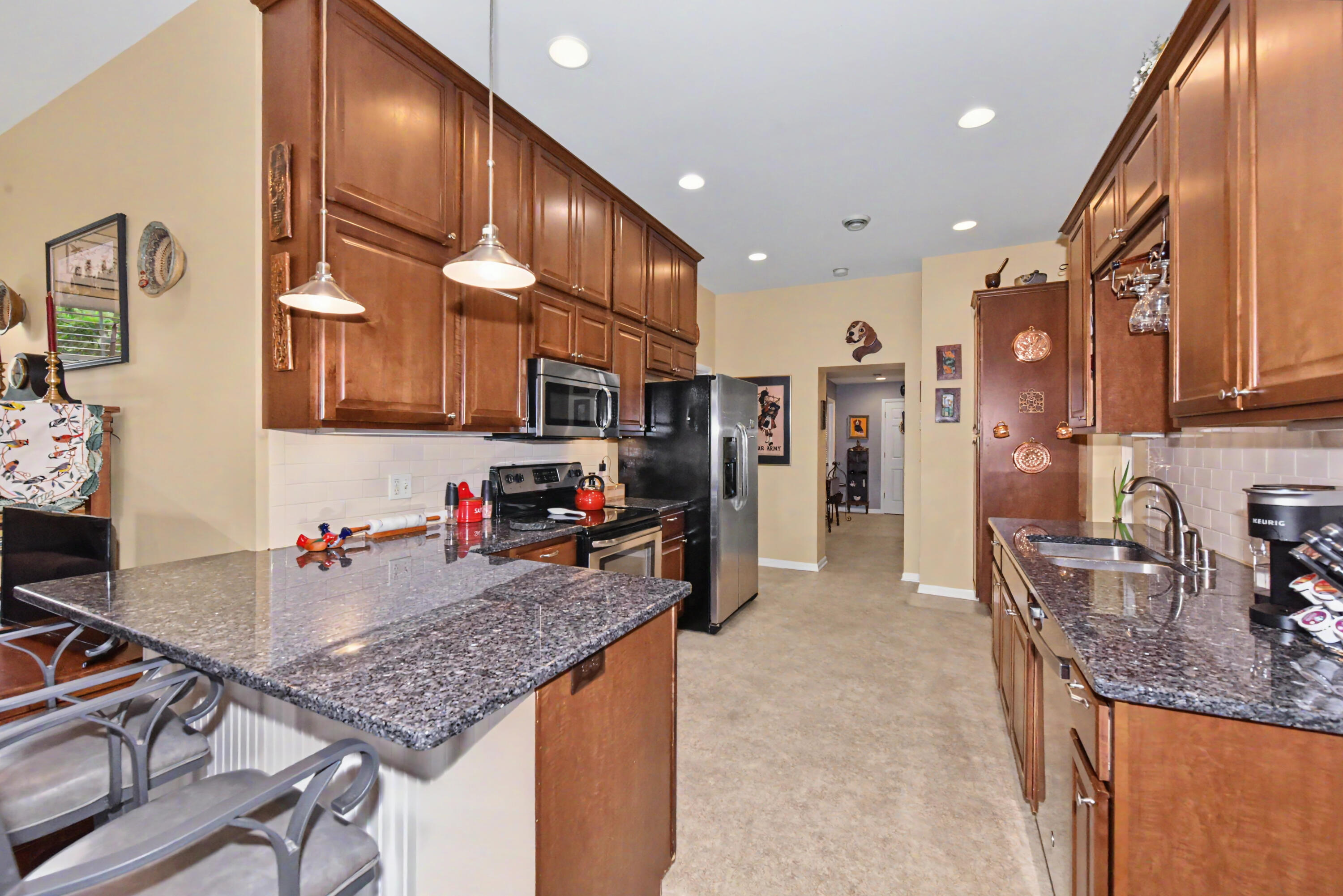 1123 South Utica Road Summit, WI 53066 - Photo 7 of 37 Remodeled Kitchen