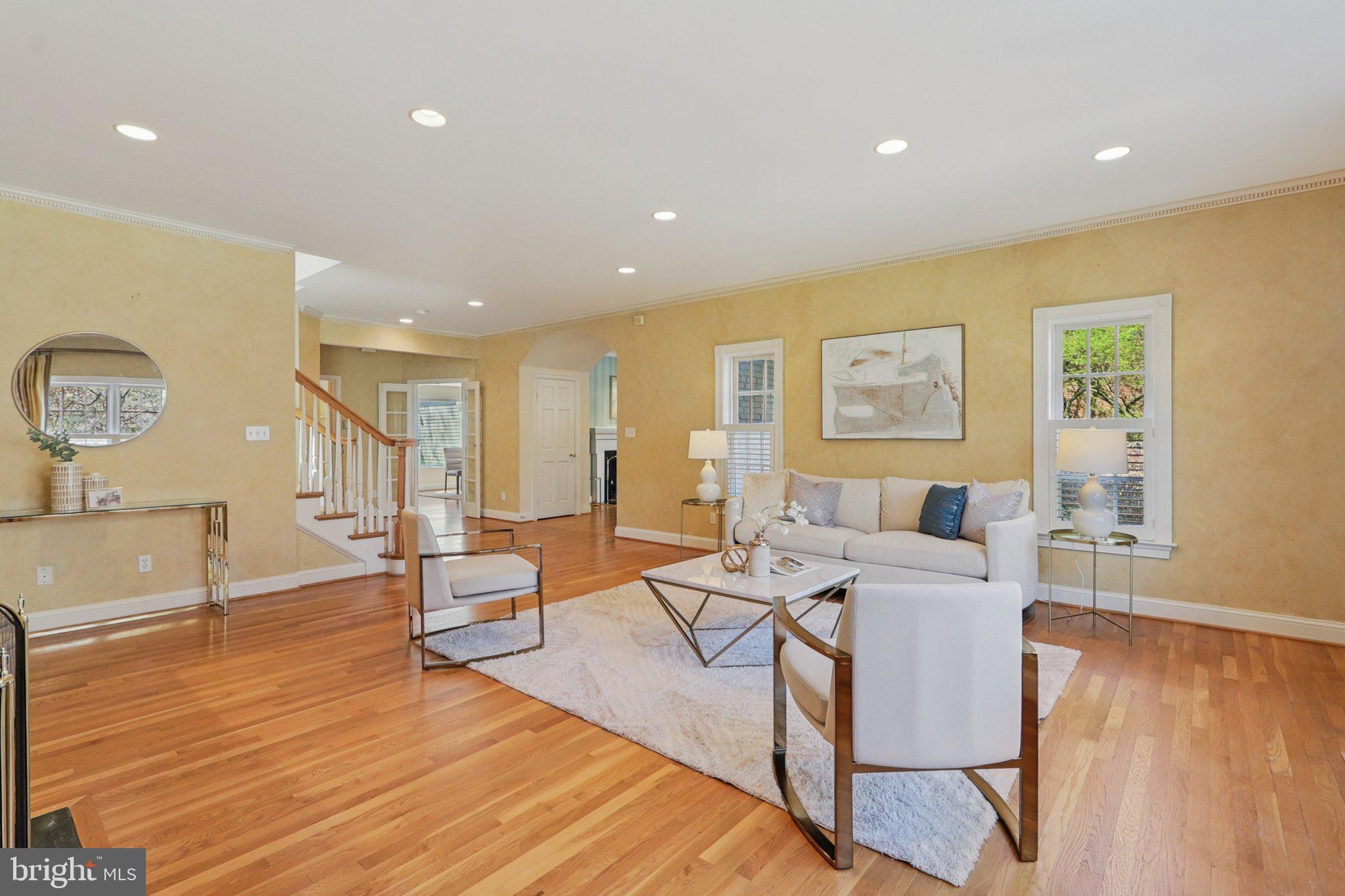 5602 Ogden Road Bethesda, MD 20816 - Photo 20 of 87 Recessed lighting, many windows.