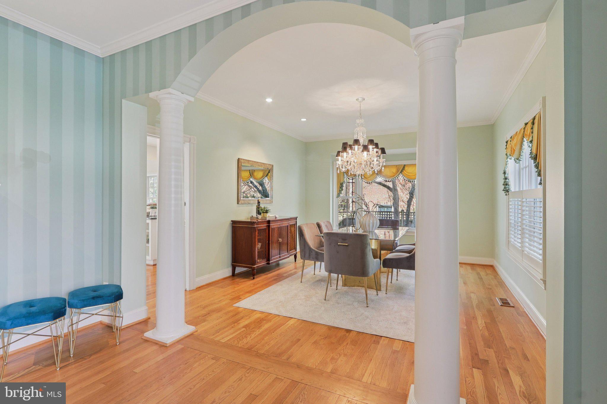 5602 Ogden Road Bethesda, MD 20816 - Photo 23 of 87 The Dining room has a bay window.