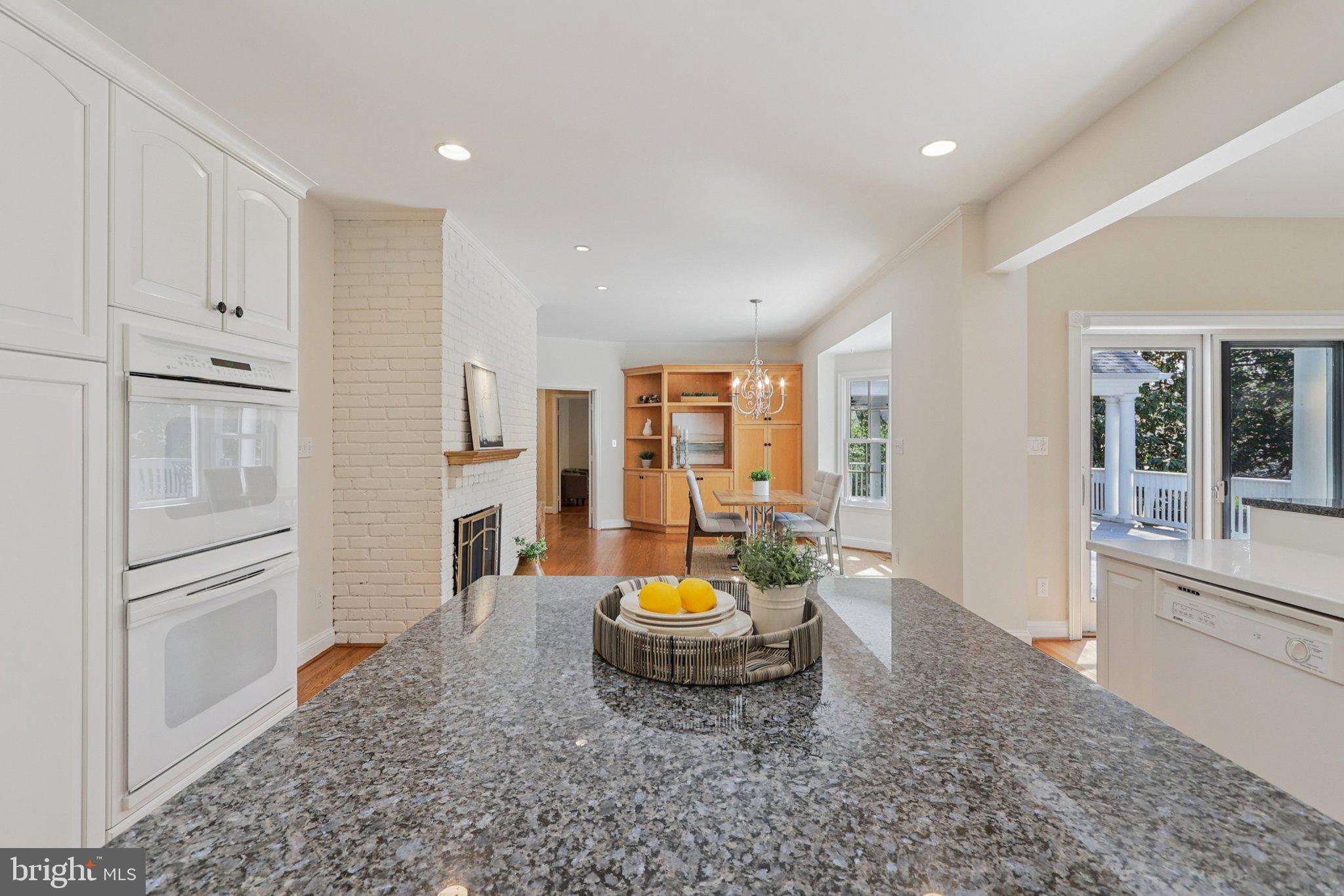 5602 Ogden Road Bethesda, MD 20816 - Photo 29 of 87 Granite counter on island