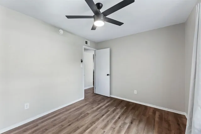 wooden floor in an empty room