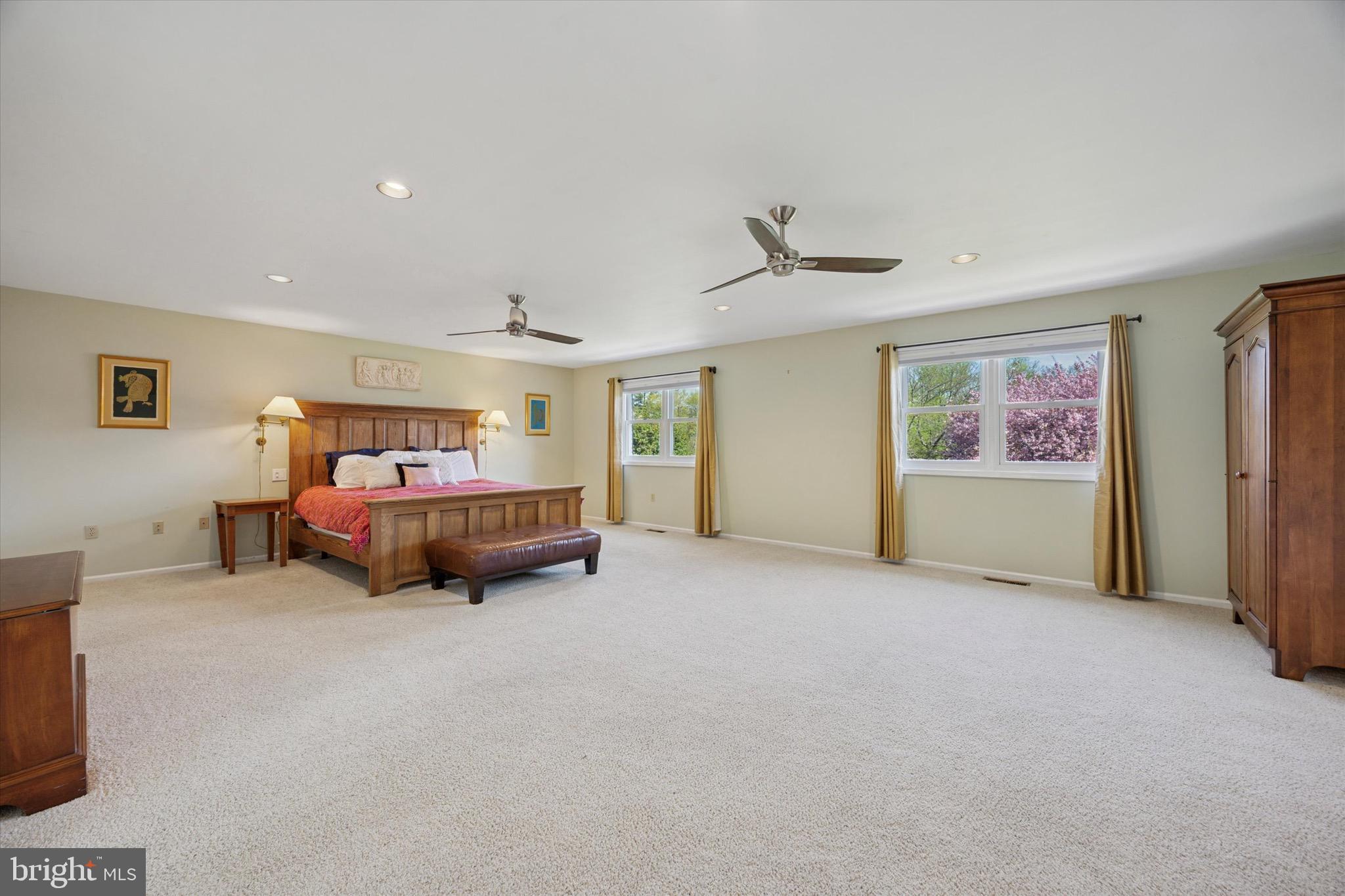 713 Buckley Road Blue Bell, PA 19422 - Photo 20 of 44 a bedroom with furniture and a large window