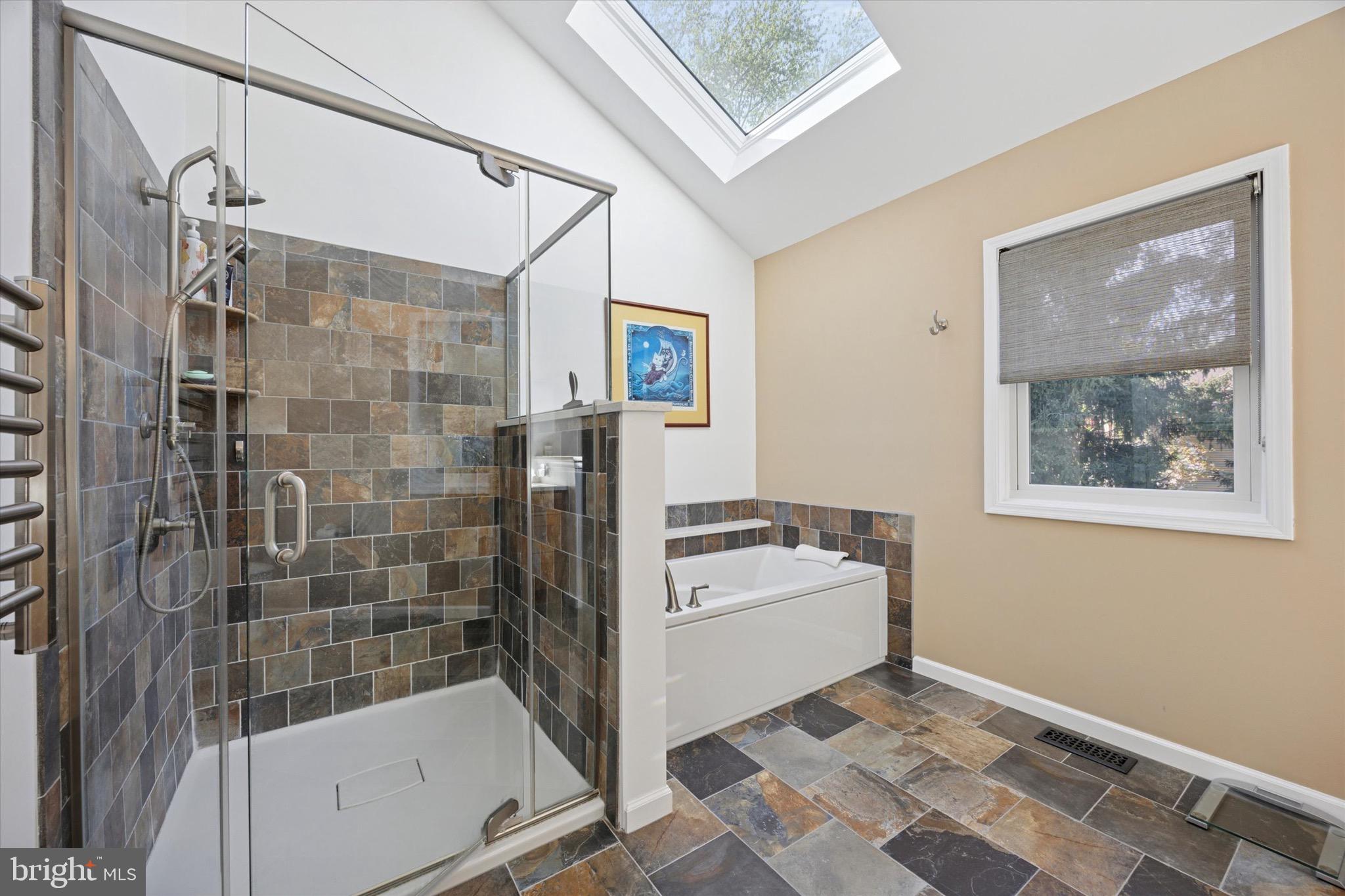 713 Buckley Road Blue Bell, PA 19422 - Photo 24 of 44 a bathroom with a sink a bath tub and a shower