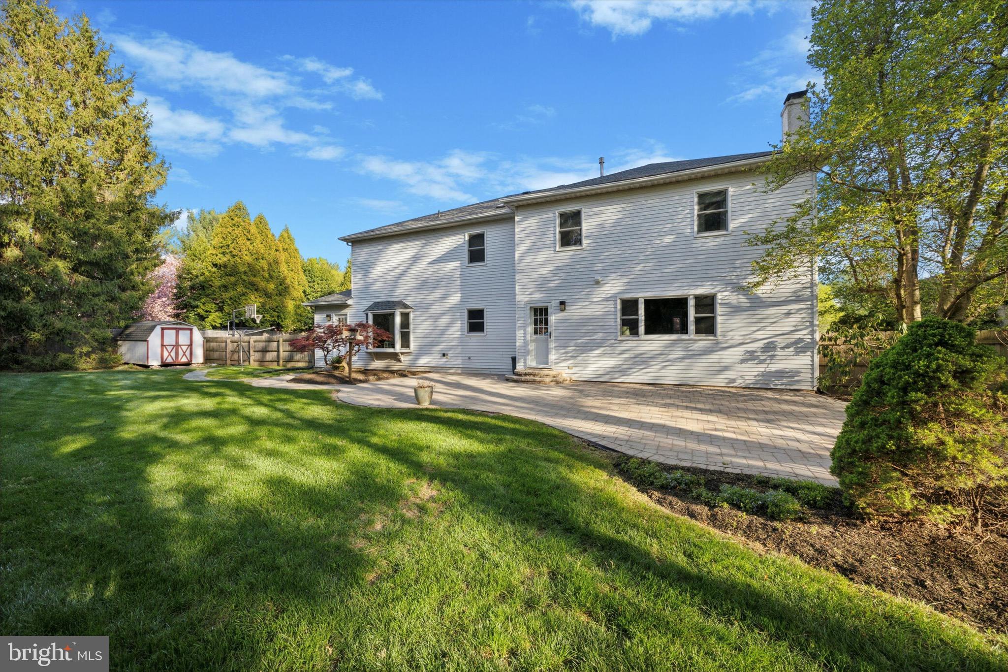 713 Buckley Road Blue Bell, PA 19422 - Photo 32 of 44 a view of house with swimming pool outdoor seating