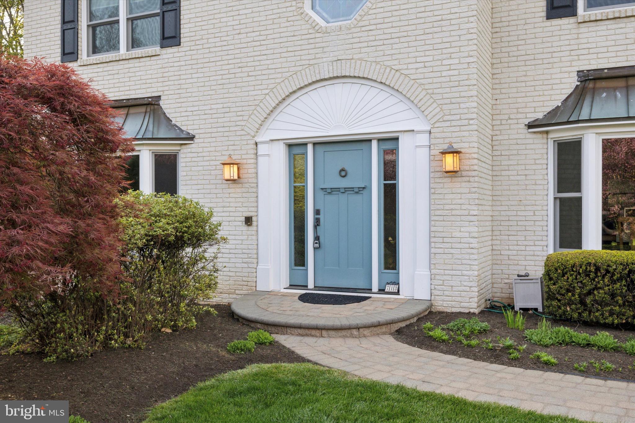 713 Buckley Road Blue Bell, PA 19422 - Photo 4 of 44 a front view of a house with garden