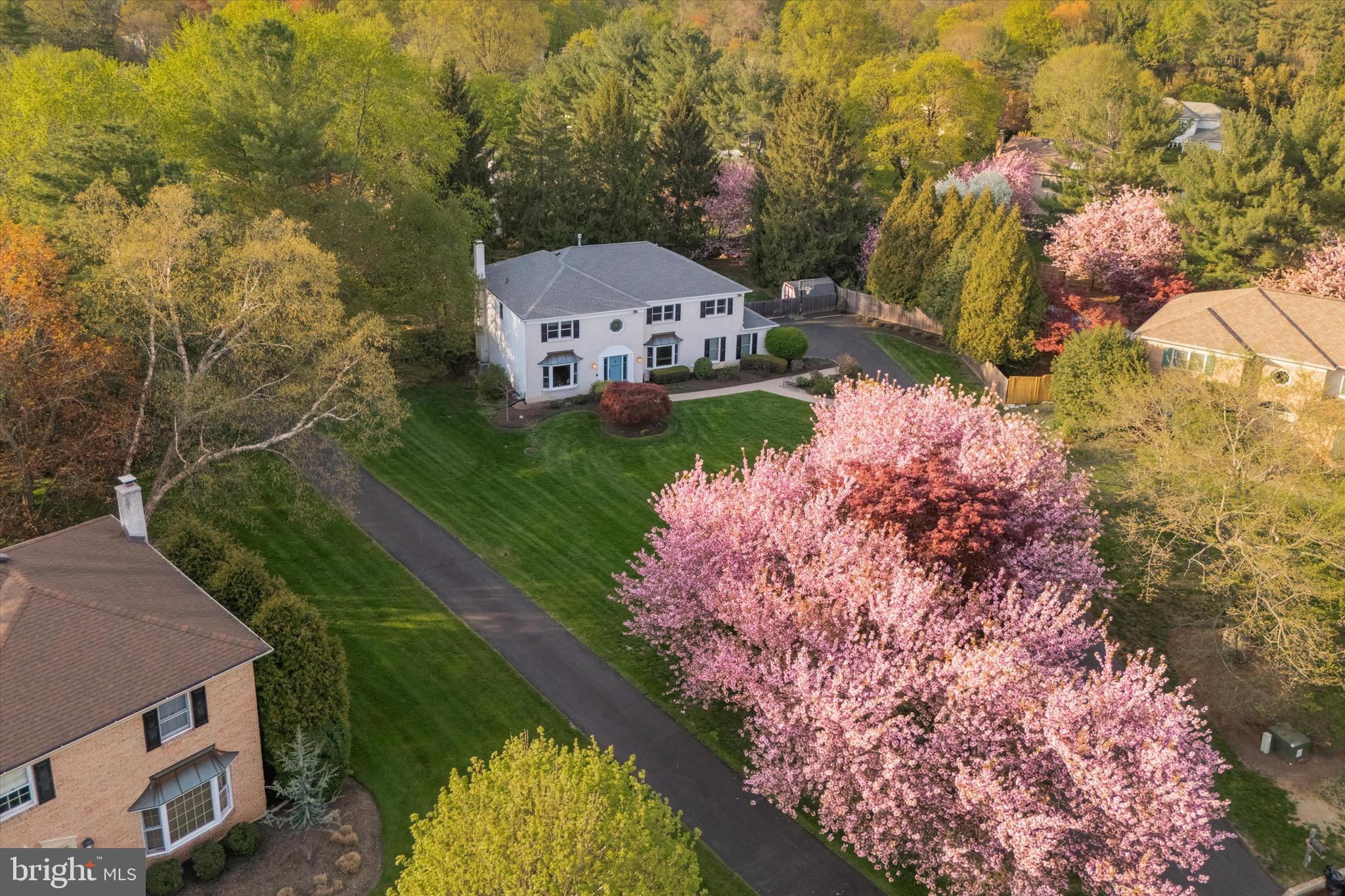 713 Buckley Road Blue Bell, PA 19422 - Photo 42 of 44 a aerial view of a house