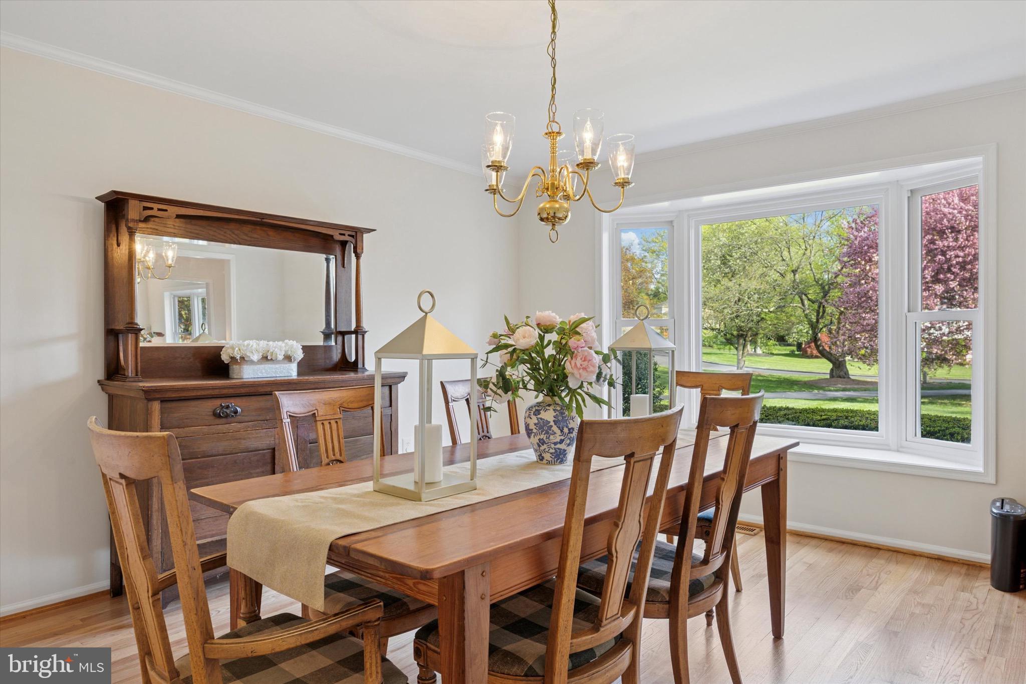 713 Buckley Road Blue Bell, PA 19422 - Photo 9 of 44 a view of a dining room with furniture window and outside view