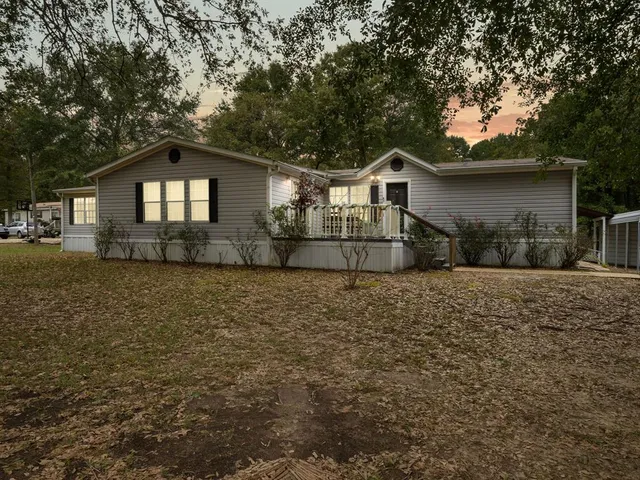 a house with a outdoor space