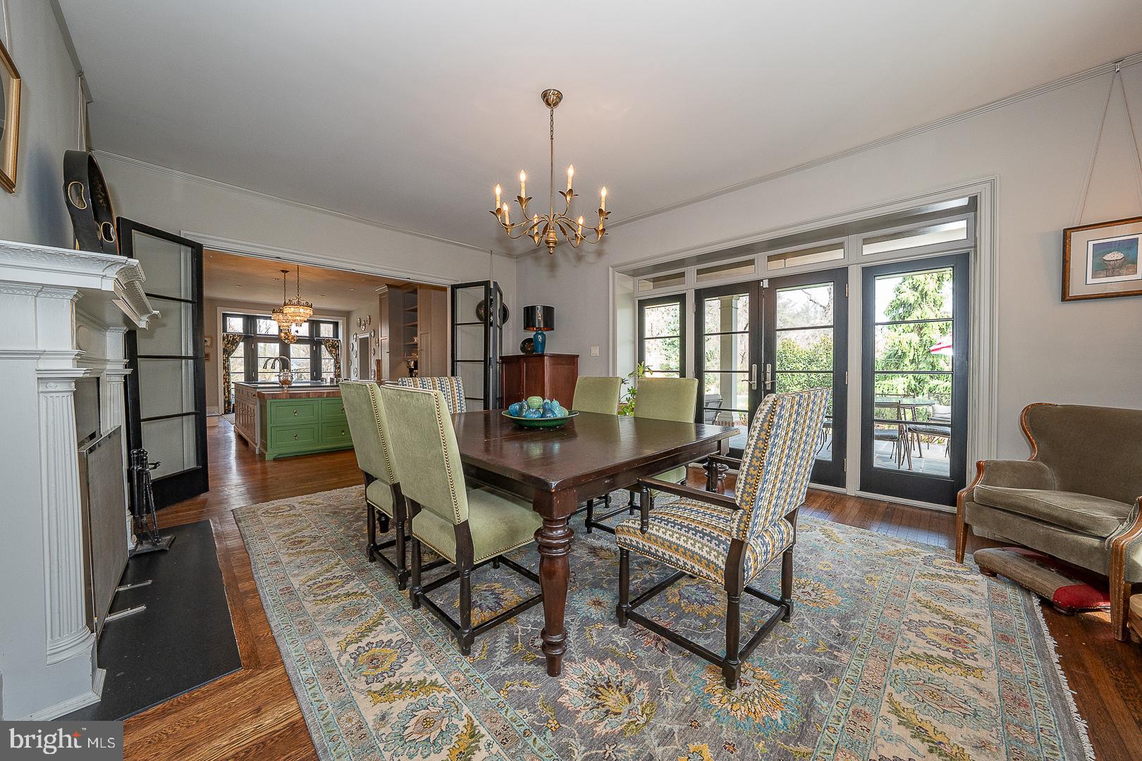 3501 Goshen Road Newtown Square, PA 19073 - Photo 29 of 79 a view of a dining room with furniture window and wooden floor