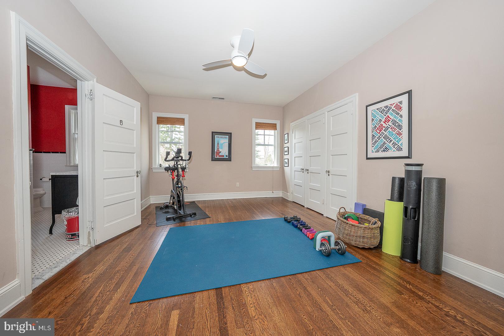 3501 Goshen Road Newtown Square, PA 19073 - Photo 46 of 79 a living room with furniture and a flat screen tv