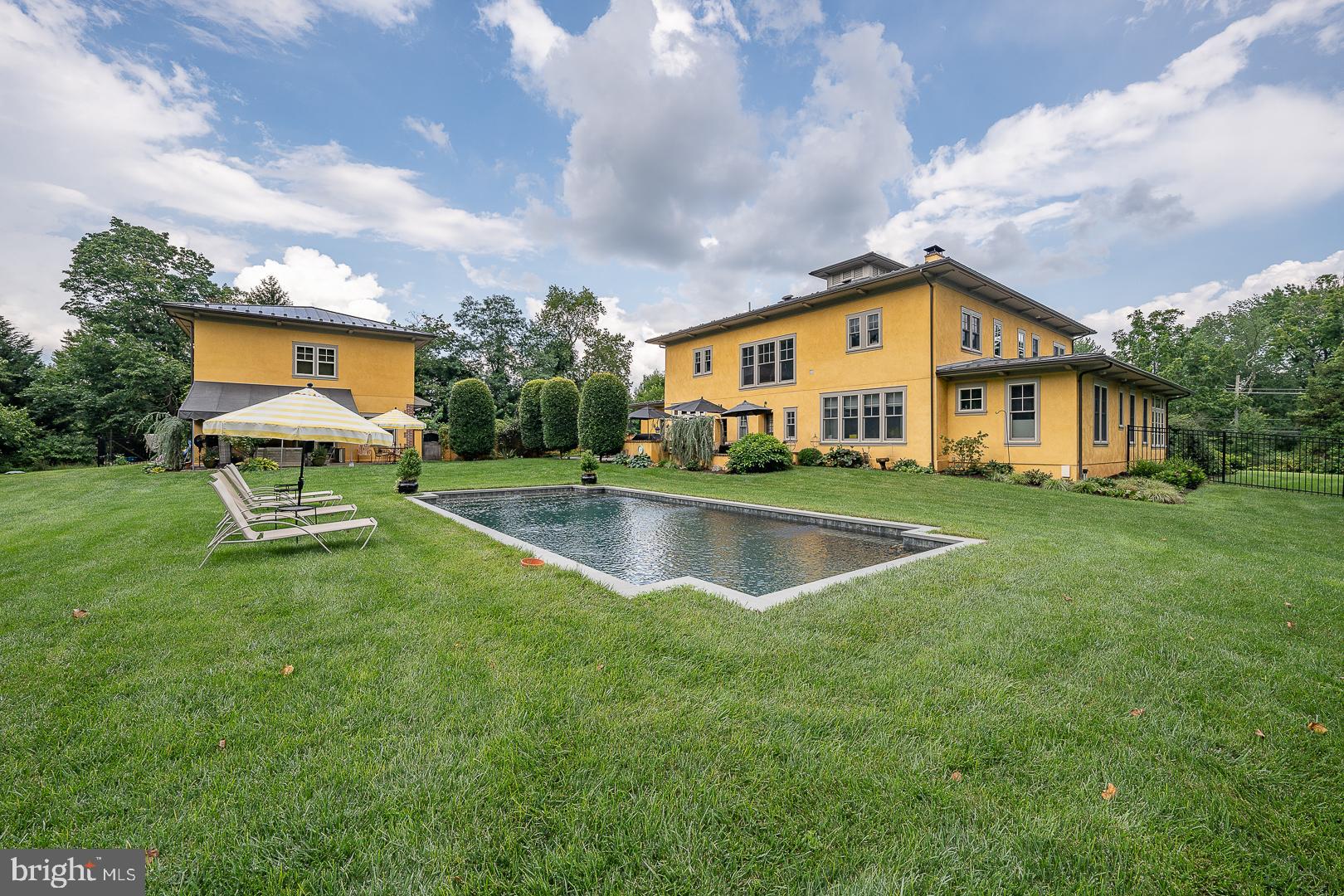 3501 Goshen Road Newtown Square, PA 19073 - Photo 69 of 79 a view of a house with a big yard and a large tree